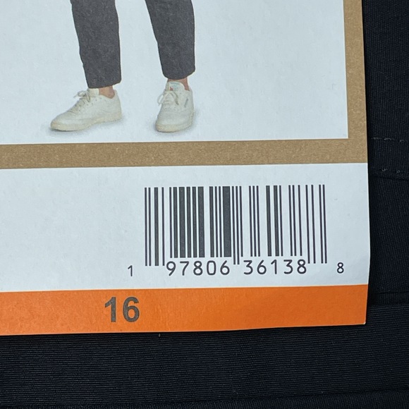 Eddie Bauer Women's 16 Horizon Straight Ankle Pant Black H0897 - Picture 11 of 12